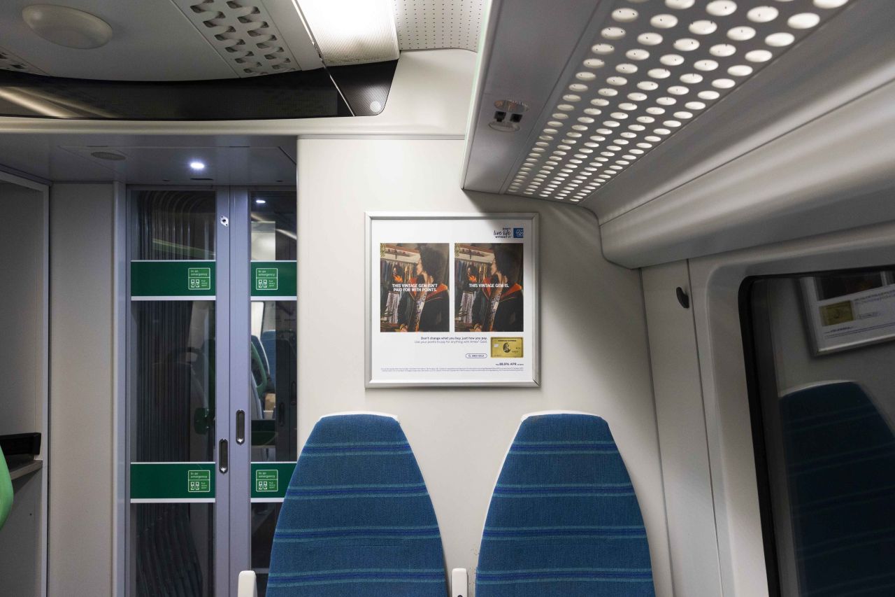 Traincards | On-Train Advertising | Rail Advertising